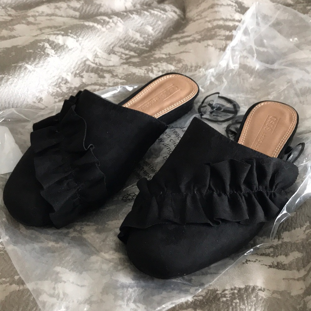 ASOS ruffle slip on